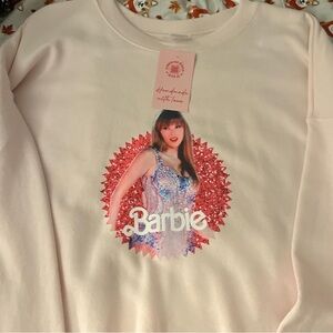 Taylor Swift Barbie Graphic Sweatshirt